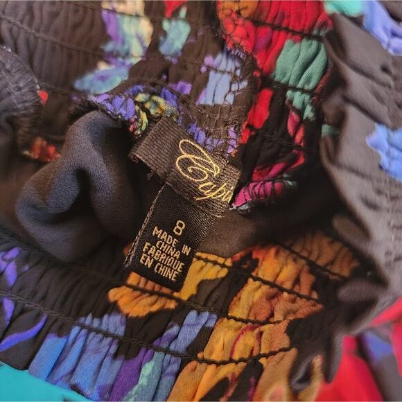 CUPIO MULTI COLOR MAXI DRESS SIZE SIZE 8 - Picture 4 of 7